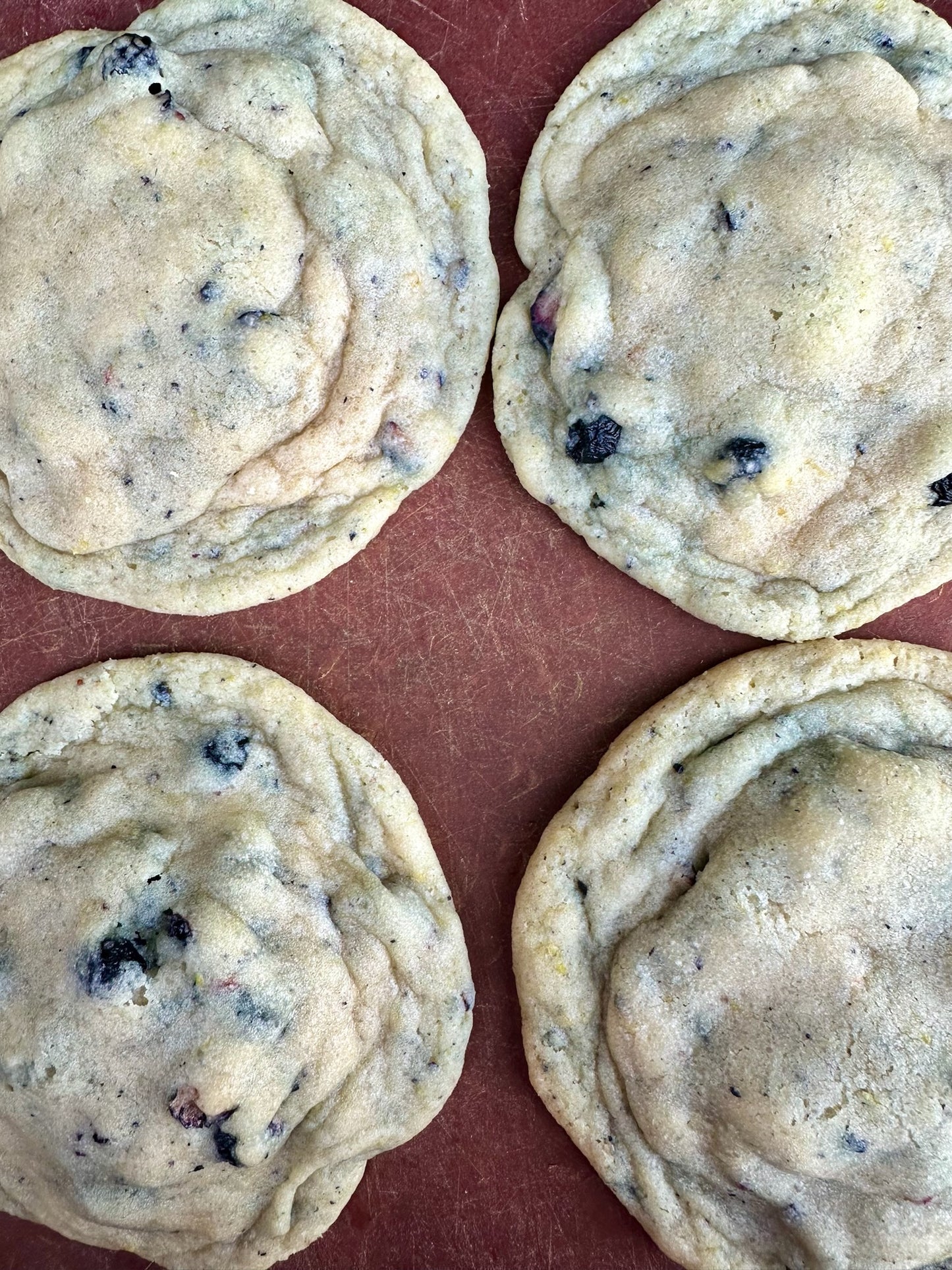Lemon Blueberry Cookies